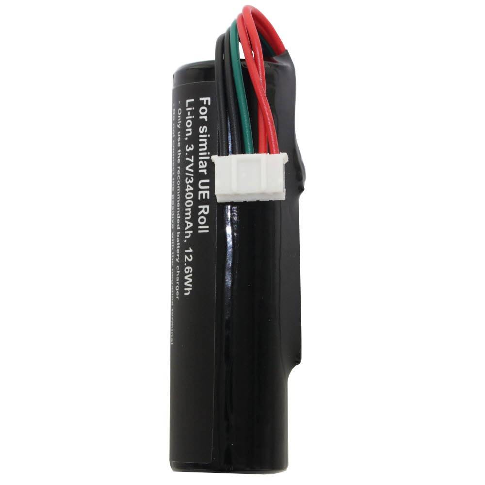 Batterie pour Ultimate Ears UE Roll, Li-ion, 3.7V, 3400mAh, 12.6Wh, intégrée, sans outil-3