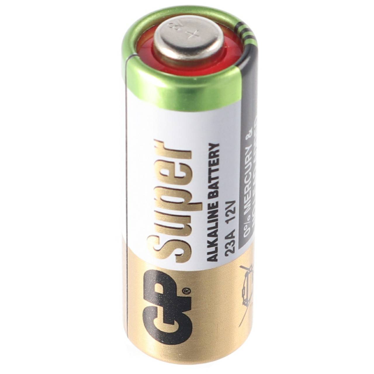 5 pièces Pile alcaline ultra haute tension GP23A 12Ae, A23, VA23GA, MS21, MN21, 8LR932, 28x10mm-1