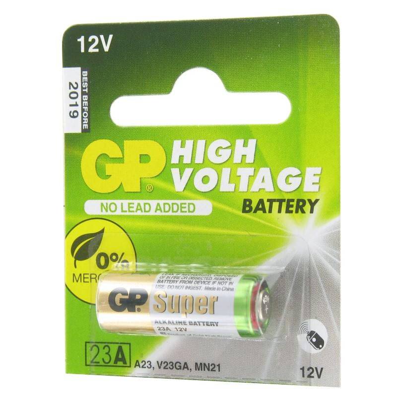5 pièces Pile alcaline ultra haute tension GP23A 12Ae, A23, VA23GA, MS21, MN21, 8LR932, 28x10mm-2