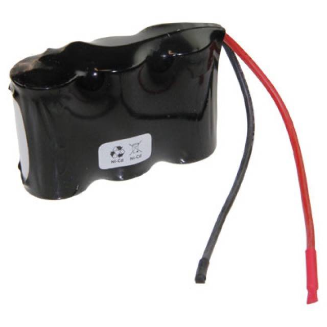 Batterie éclairage de secours F1x3 BlackFox BF-1600SCHT avec câble 10cm avec câble ouvert 3,6V, 1600mAh-0