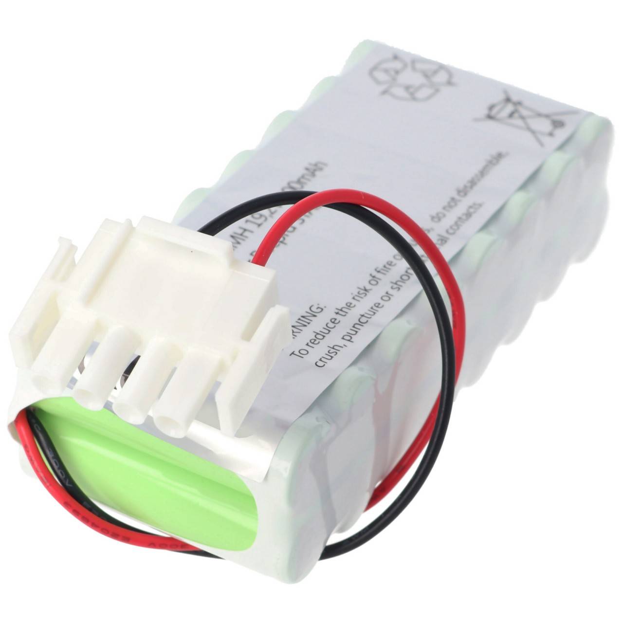 Batterie pour contrôle de porte Batterie NiCD 19,2 Volt 900mAh avec prise-0
