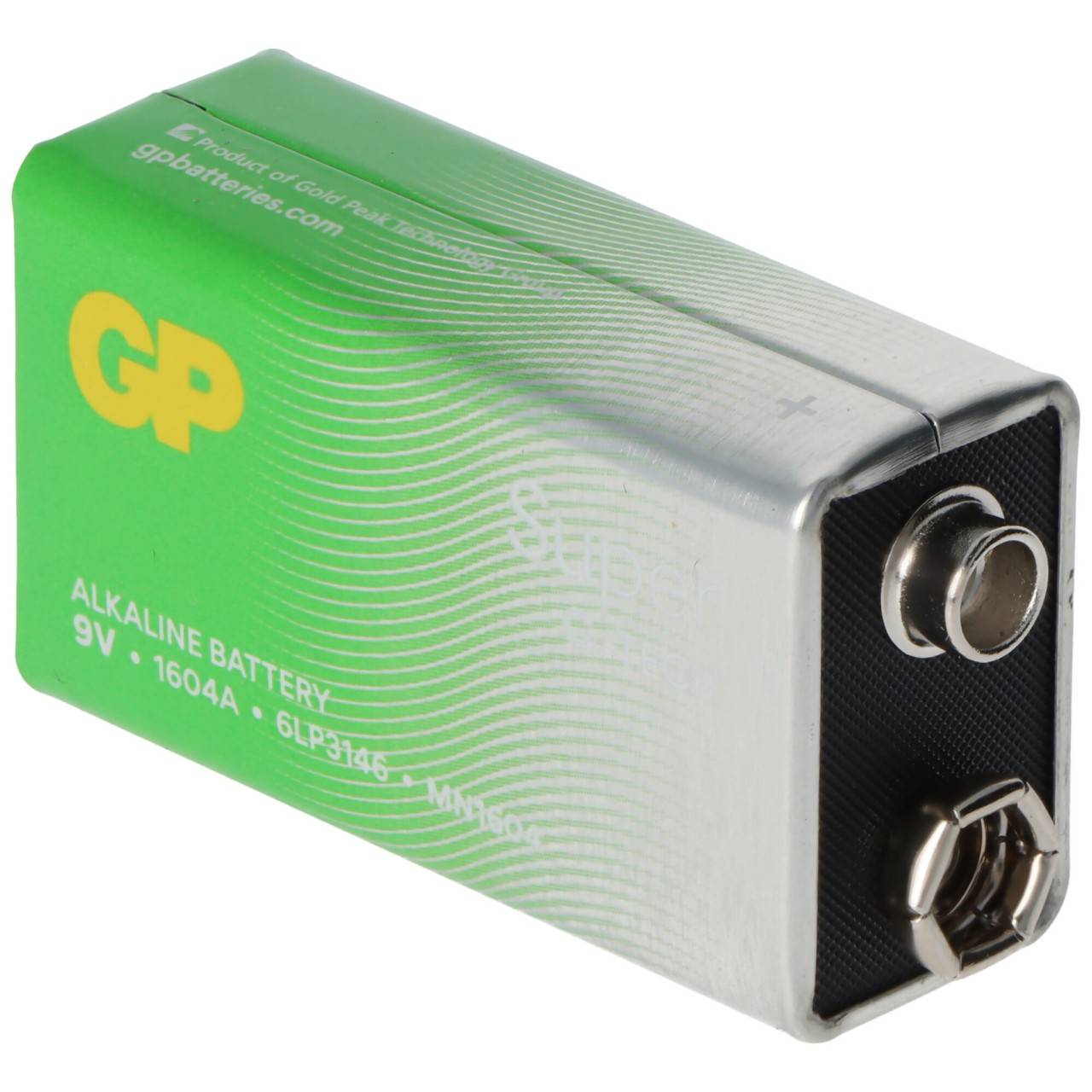 Pile 9V GP Alcaline Super 9V 8 pièces-1