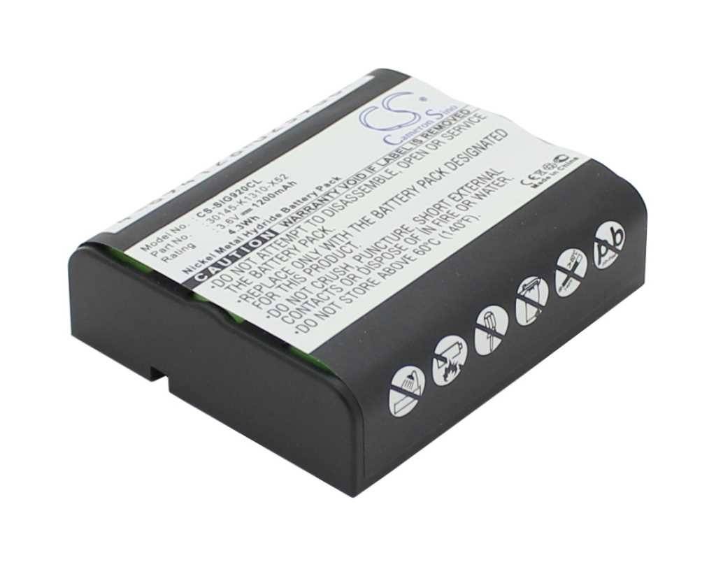 Batterie téléphone NiMH 3.6V 1200mAh remplace Siemens 30145-K1310-X52, E14152 / 2.0, E29996, SL30250-0