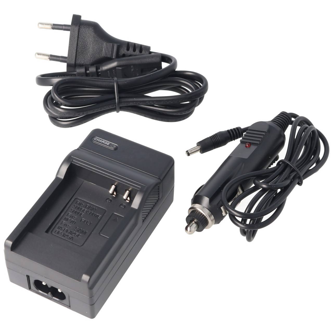 Chargeur de batterie avec socle de chargement avec adaptateur de voiture pour appareil photo numérique Panasonic...-1