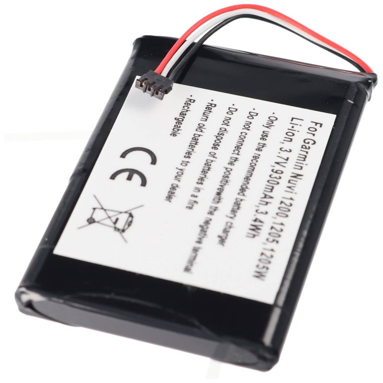 Batterie AccuCell adaptable sur Garmin Nuvi 1200, 361-00035-01-1
