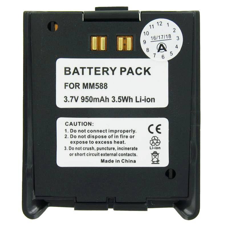Avaya MM588 réplique de la batterie 4998.020.274 également pour Bosch MM588, Tenovis Dect M588-1