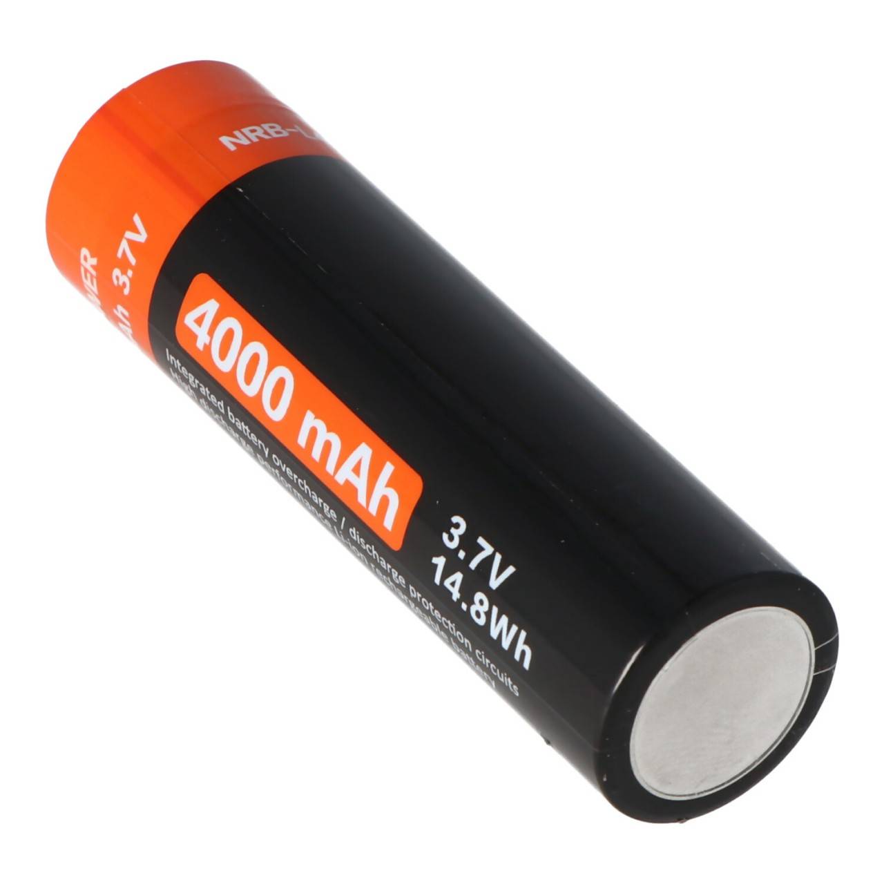 Cellule ronde 21700, Li-ion, 3,7 V, 4000 mAh, 14,8 Wh, avec connexion de charge USB-4