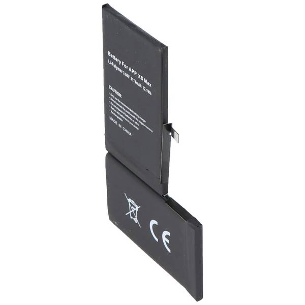 Batterie pour Apple iPhone XS Max, Li-Polymer, 3.80V, 3174mAh, 12.1Wh, intégrée, sans outil - sans information sur...