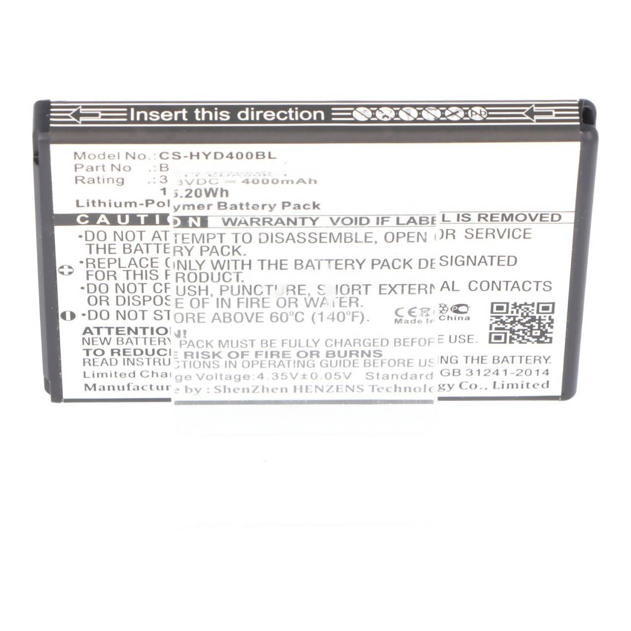 Batterie compatible pour Honeywell Scanpal EDA50K, BAT-EDA50 BATT-EDA40-1 BATT-EDA50K-1-3