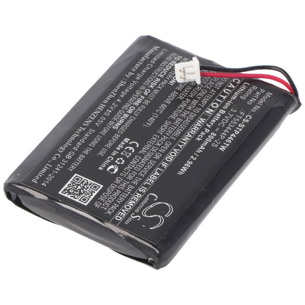 Batterie adaptée pour Stabo freecomm 600 Set, PMR 446, 20640, Topcom Twintalker 7100-0