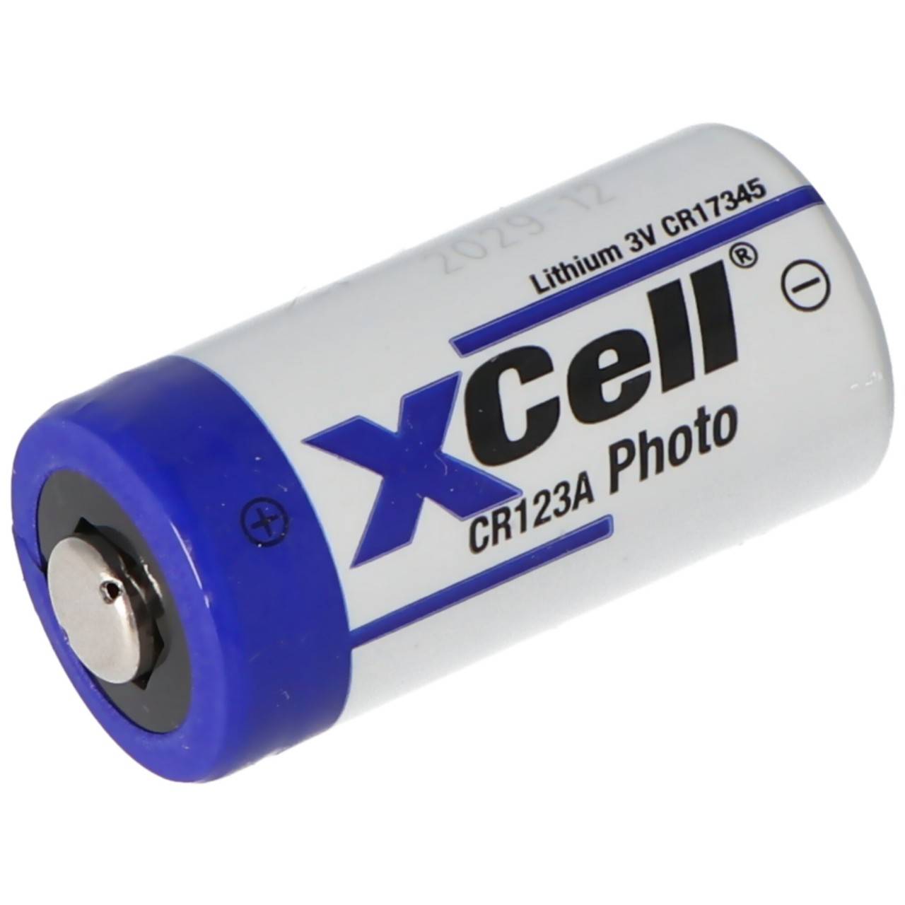 400 pièces pile au lithium CR123A 3 volts max. 1550mAh, 34.5x17mm 19 grammes en vrac-3