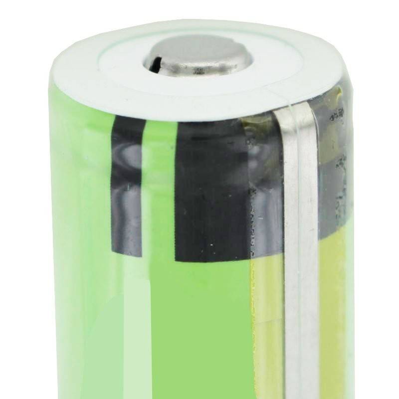 Batterie Li-ion Panasonic 18650 protégée par 3,7 volts, 3 pièces de 3400mAh et chargeur rapide LCD-4