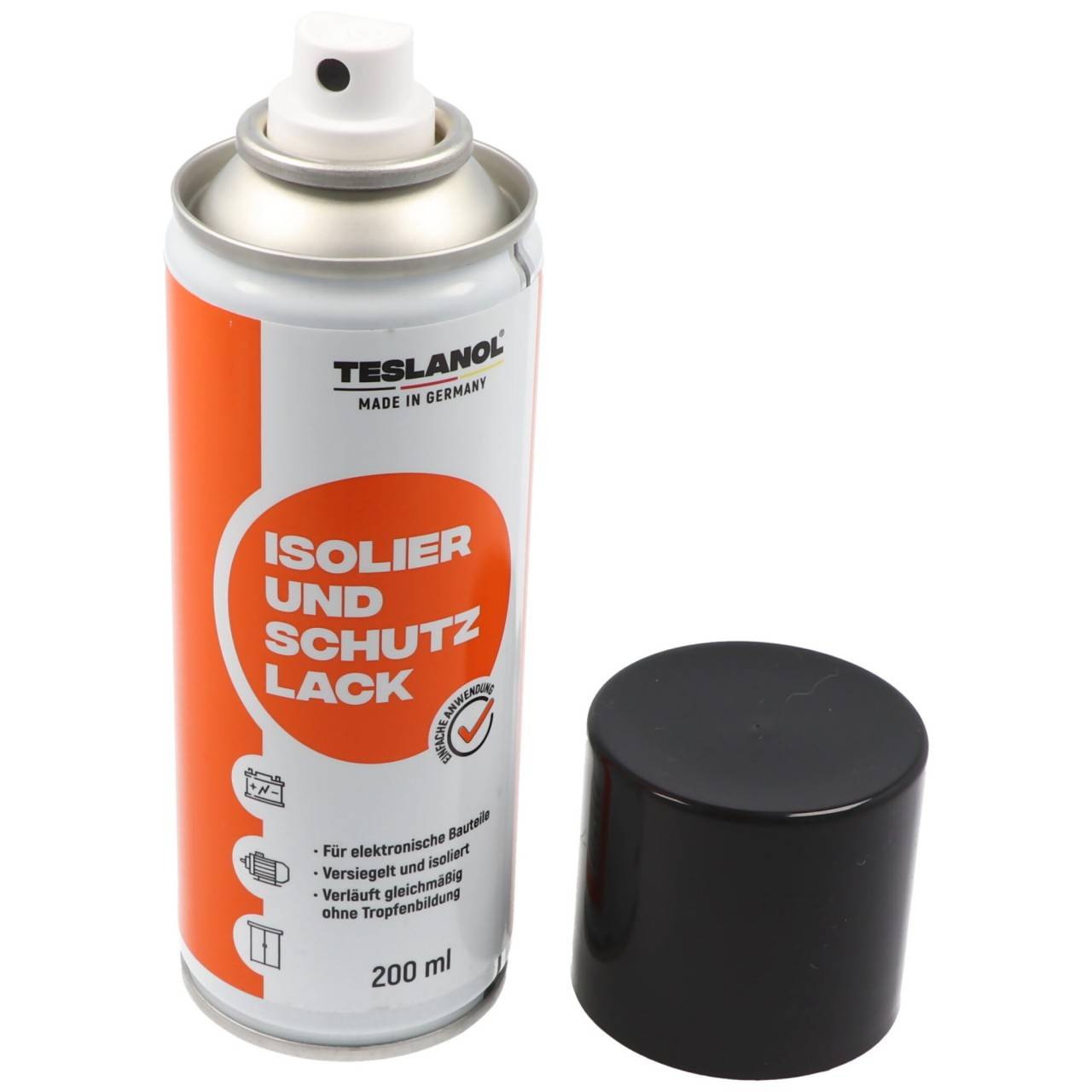 Vernis protecteur Teslanol - spray plastique 200 ml-0