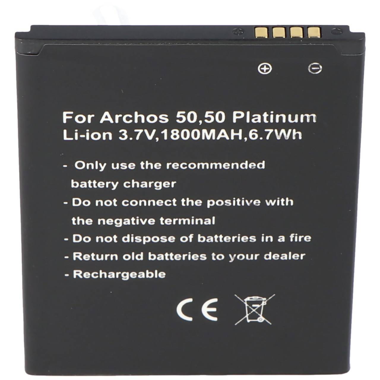 Batterie compatible avec la batterie Archos 50, 50 Platinum AC50PL-0