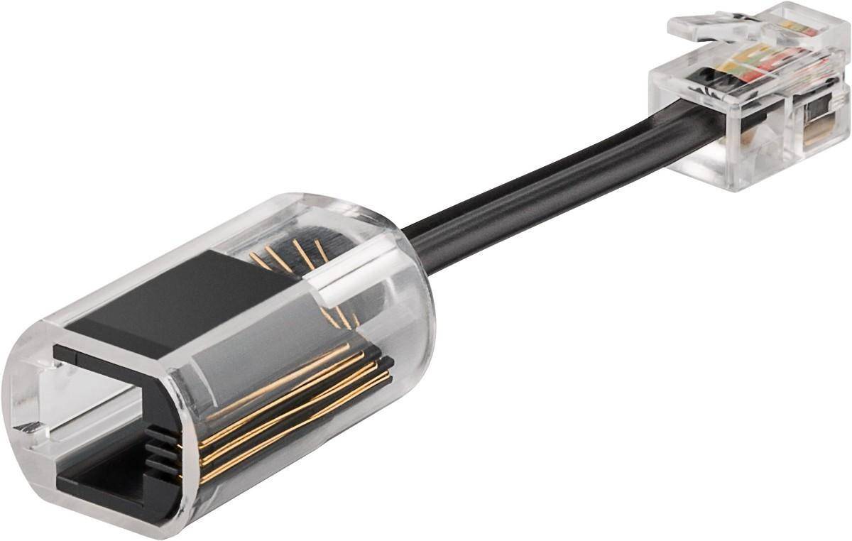 Démêleur de cordon de combiné téléphonique Goobay (adaptateur anti-torsion) - empêche les cordons de combiné...-3