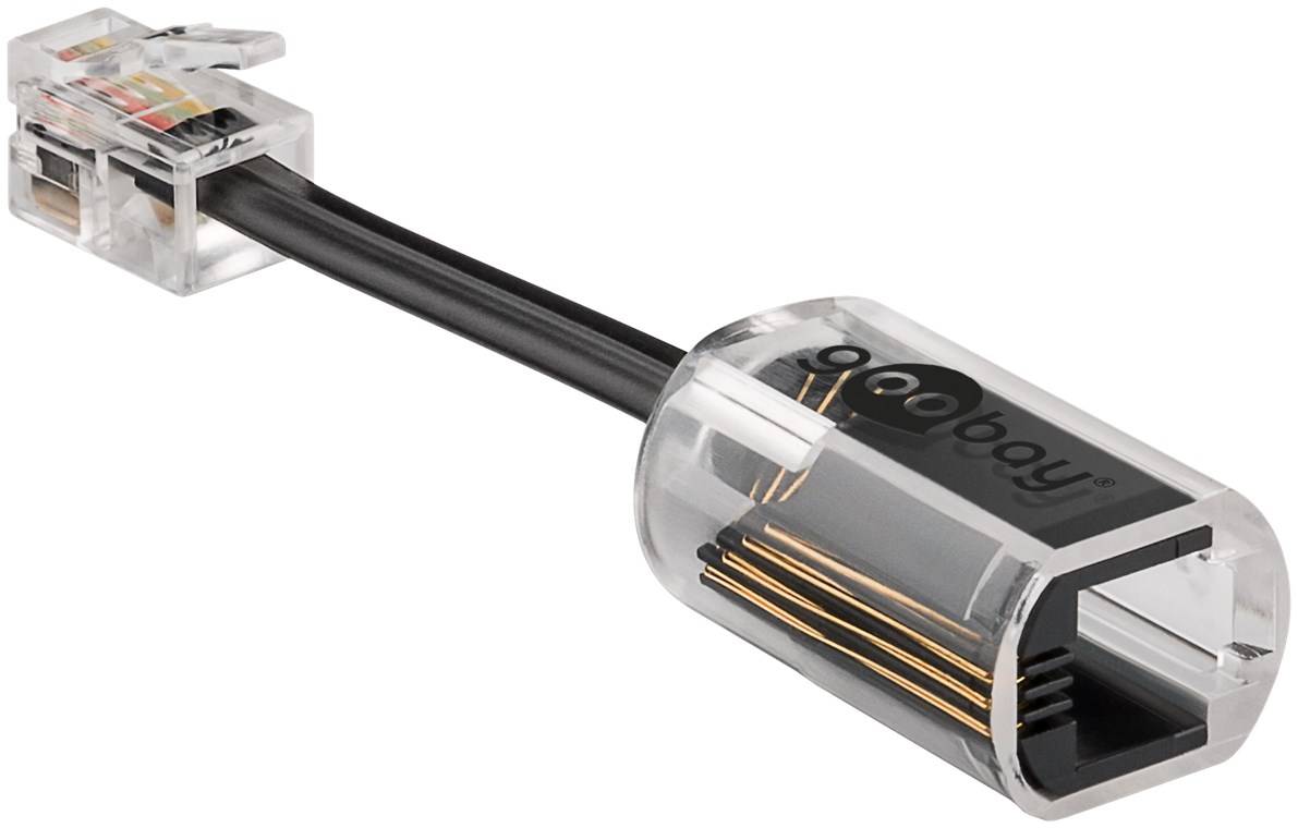 Démêleur de cordon de combiné téléphonique Goobay (adaptateur anti-torsion) - empêche les cordons de combiné...-4