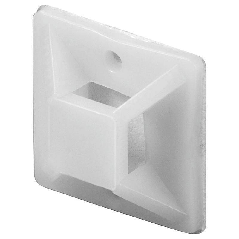 Support de serre-câble Goobay, autocollant, naturel - pour fixer un serre-câble jusqu'à 3,6 mm-2
