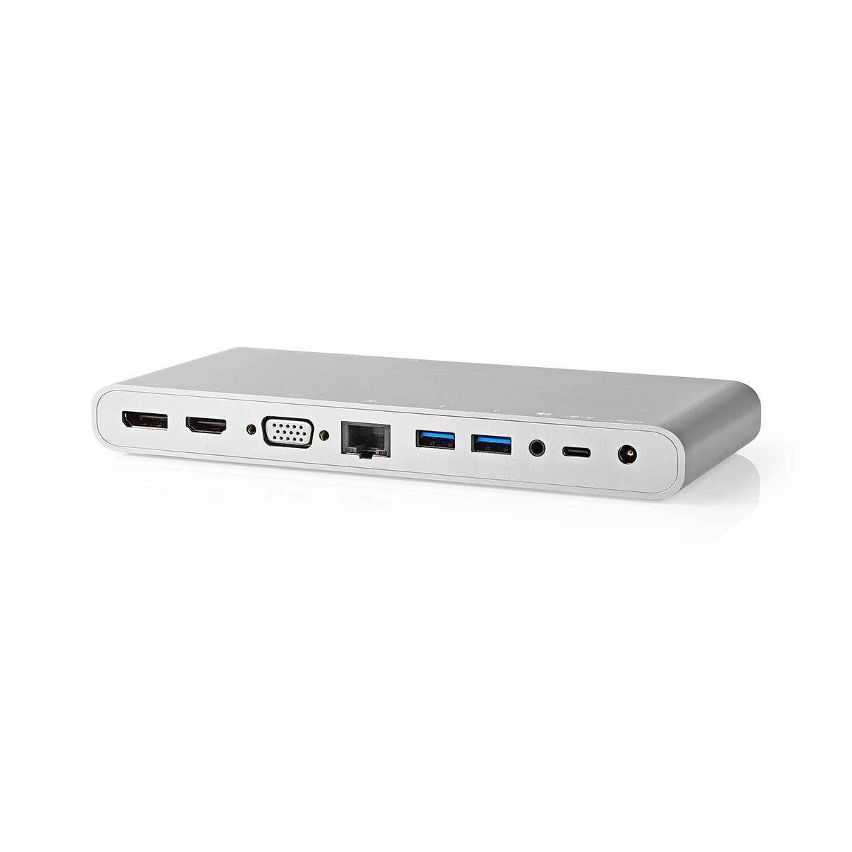 Station d’Accueil USB-C Multiports USB 3.2 Gen1 avec HDMI / VGA / Ethernet RJ45-3