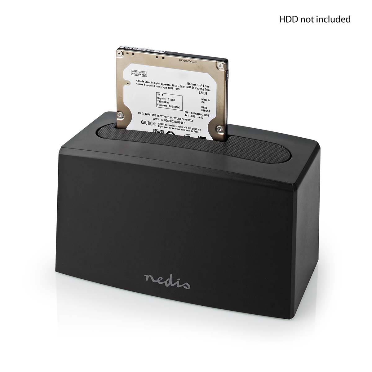 Station d'Accueil de Disque Dur USB 3.2 Gen 1 pour SATA ou SSD 2.5'' / 3.5''-0