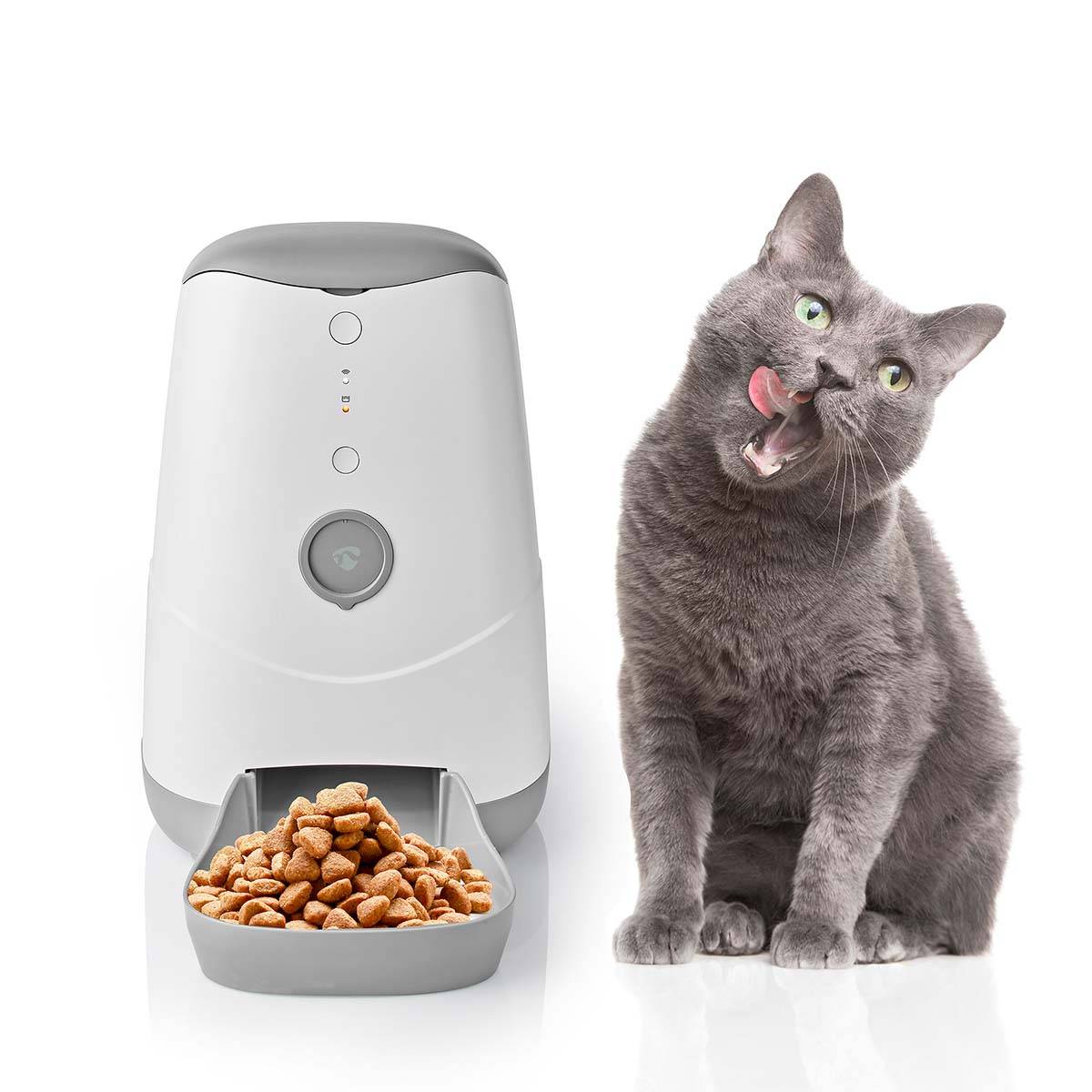 Mangeoire Automatique Connectée Wi-Fi 3.7L pour Chiens / Chats-2