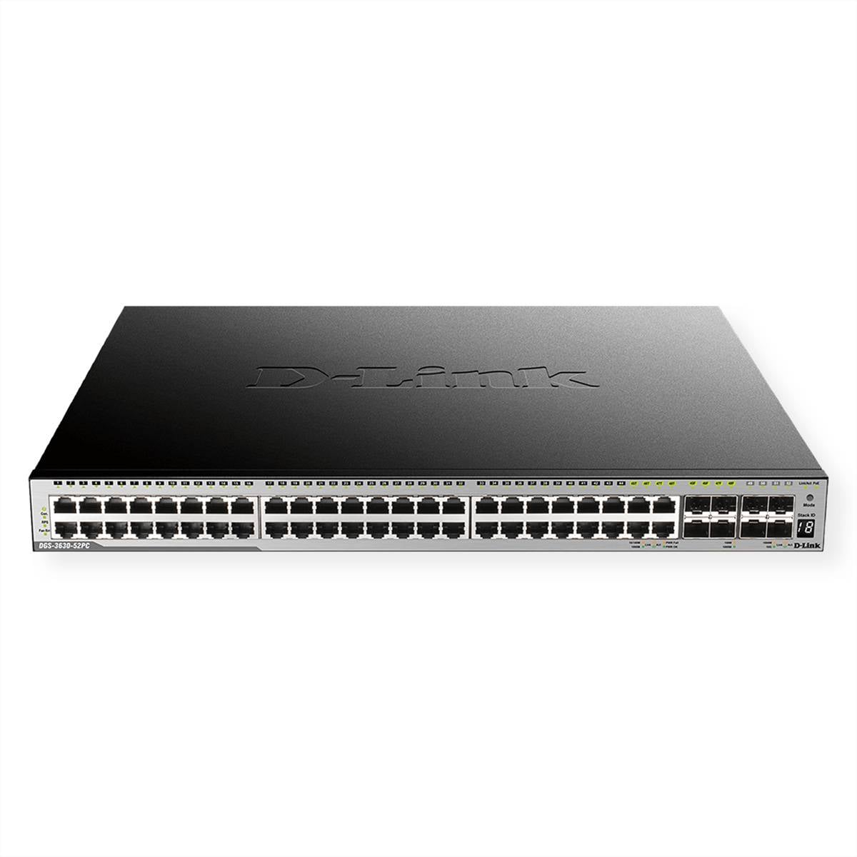 D-Link DGS-3630-52PC/SI/E 52 ports Layer 3 Gigabit PoE Stack Switch (SI)-0