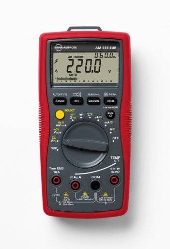 Beha Amprobe AM-555-EUR Multimètre numérique CAT III 1000 V, CAT IV 600 V Affichage (nombre de points): 6000-1