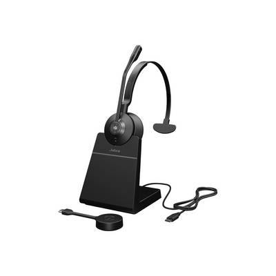 Jabra Engage 55 téléphone Micro-casque supra-auriculaire DECT Mono noir avec station d'accueil et de charge, volume rég - Conrad Electronic France jabra engage 75 stéréo