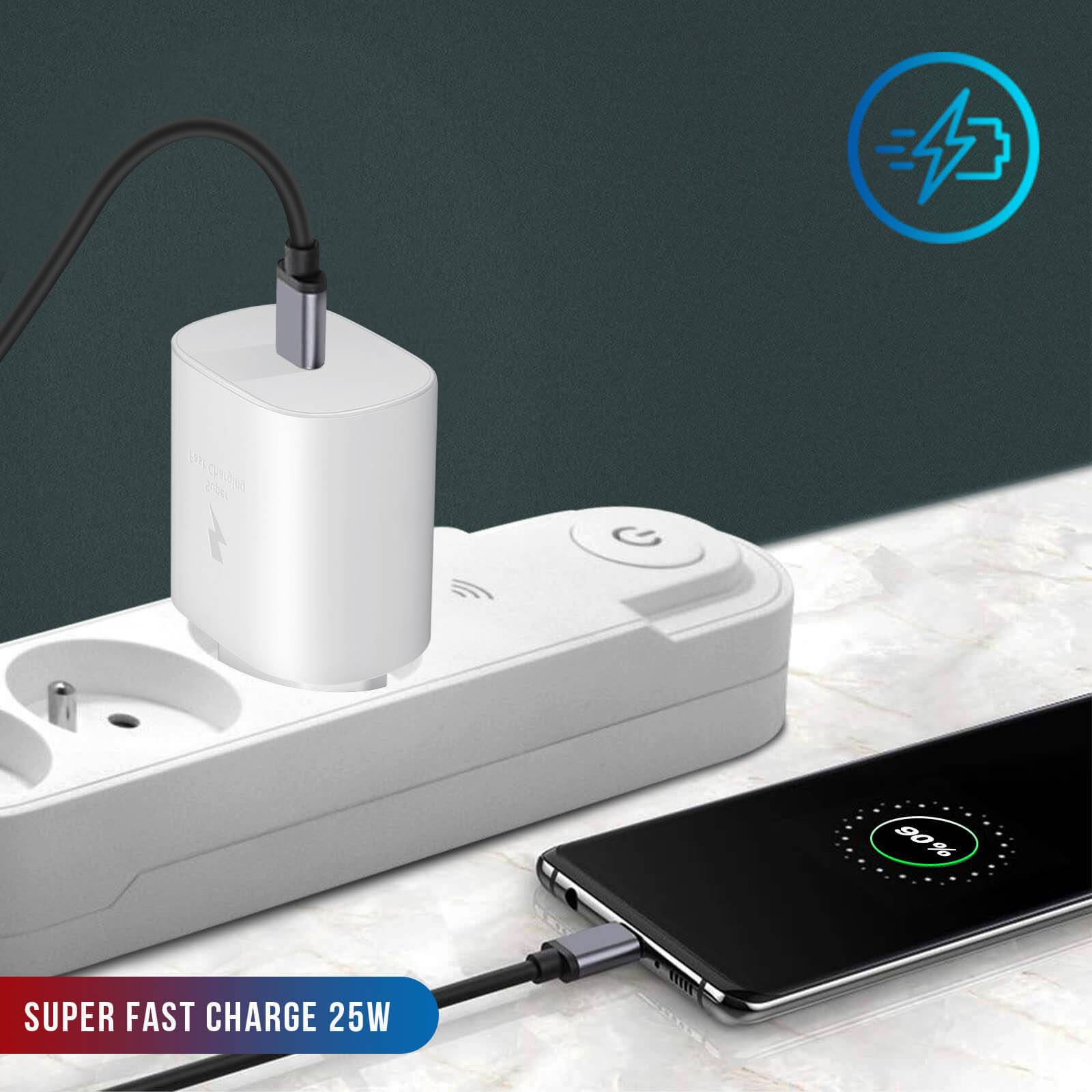 Chargeur Secteur USB-C 25W Power Delivery EP-TA800EWE-2