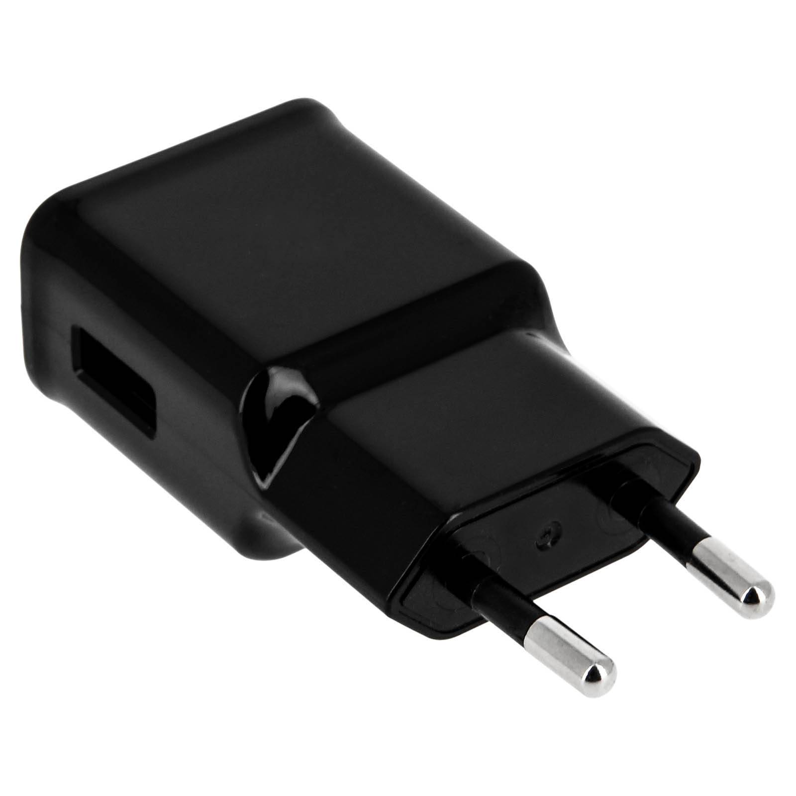 Chargeur Secteur 2A USB Adaptateur + Câble Micro-USB-0