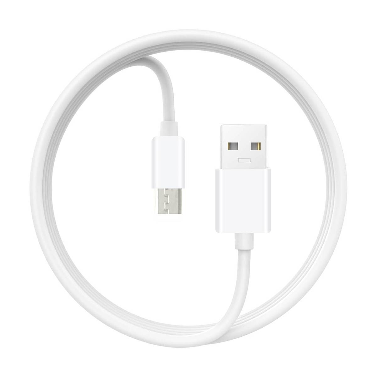 Chargeur Secteur USB 1A avec Câble USB-A vers Micro-USB 1m-3