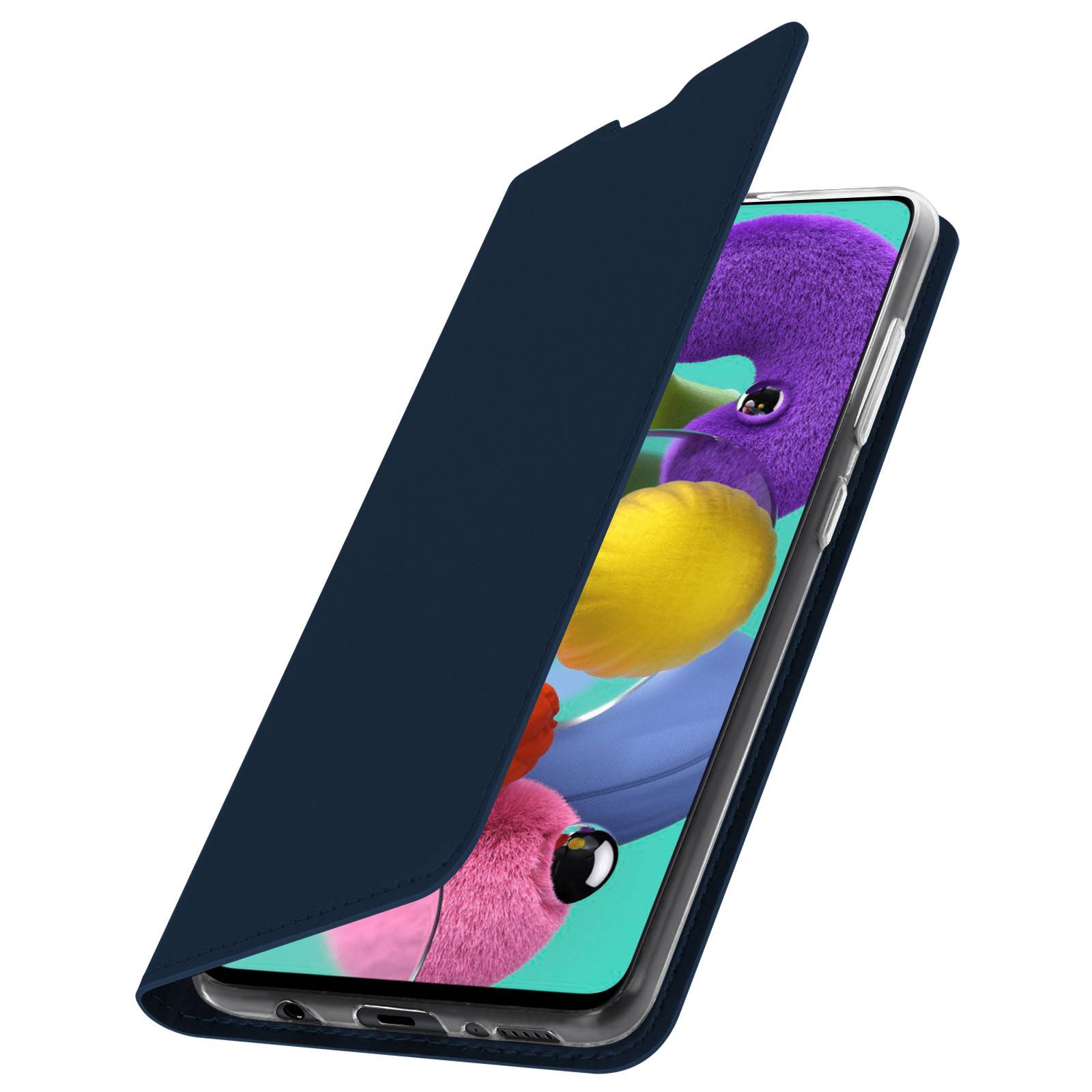 Housse pour Samsung Galaxy A51 Étui Folio Porte-carte Support Vidéo-1