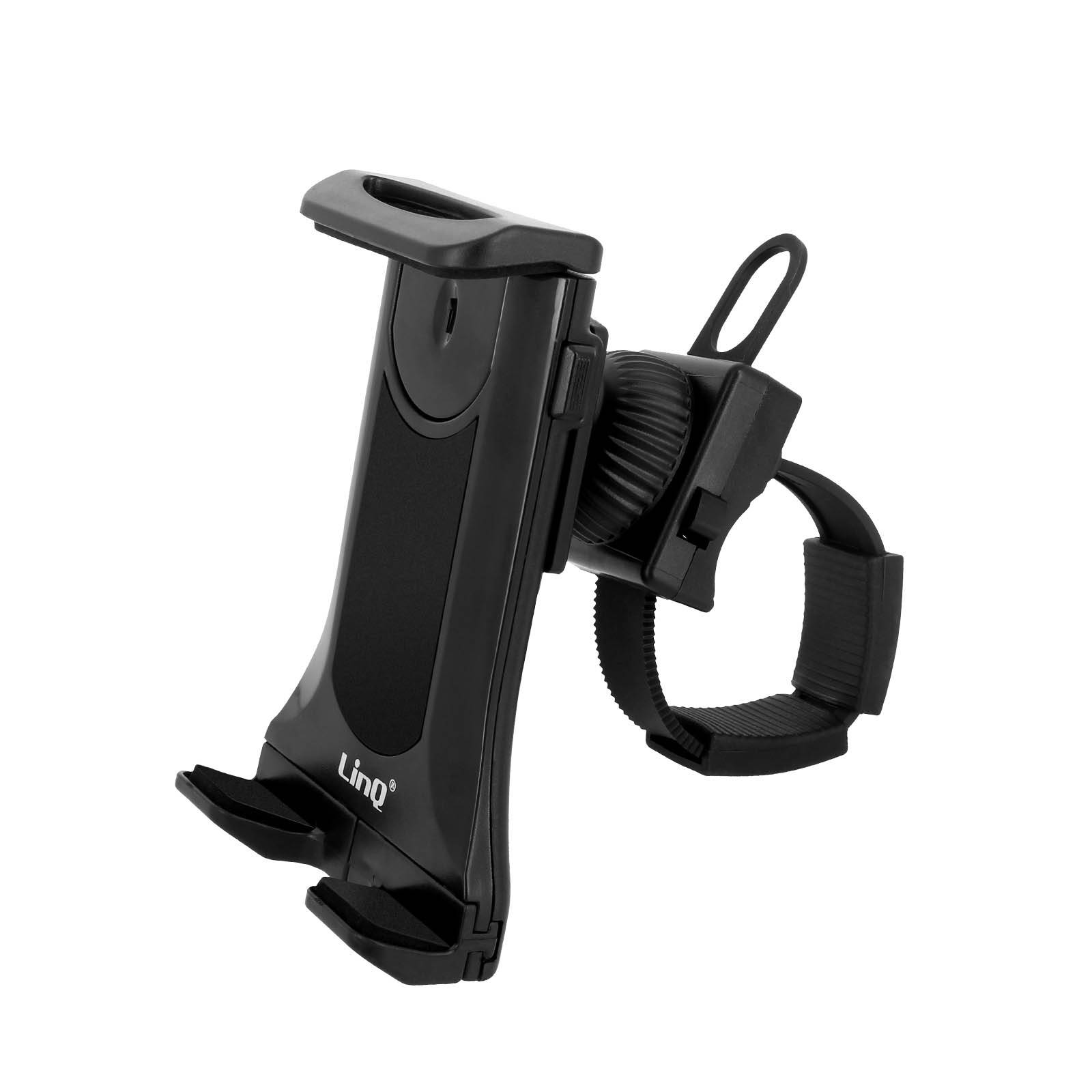 Support Téléphone / Tablette Guidon Fixation Bracelet Rotatif à 360°-0
