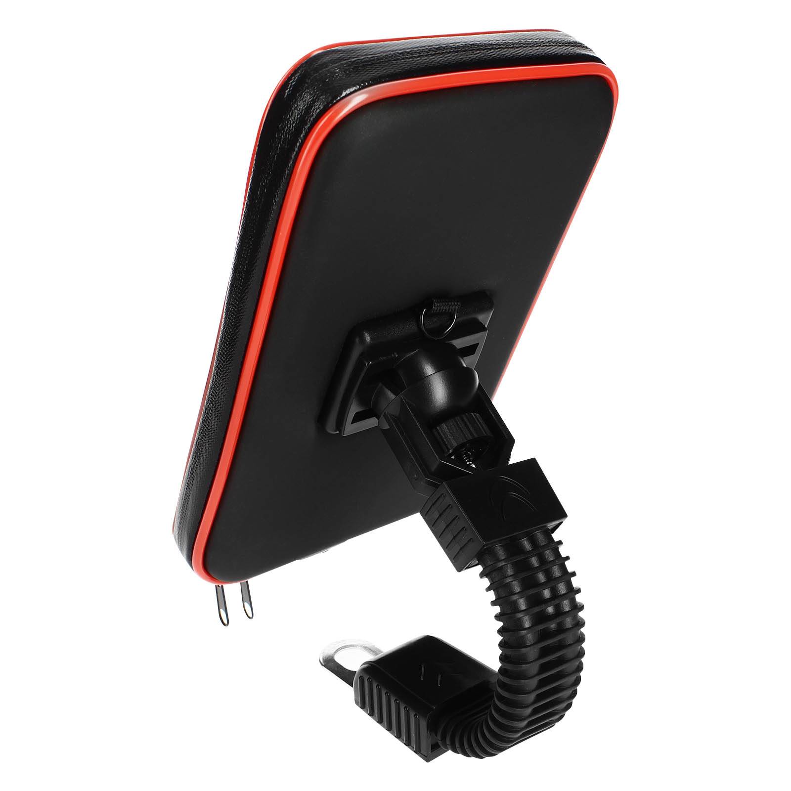 Support Moto /Scooter + Housse étanche Universelle Smartphone 6.3" max-1