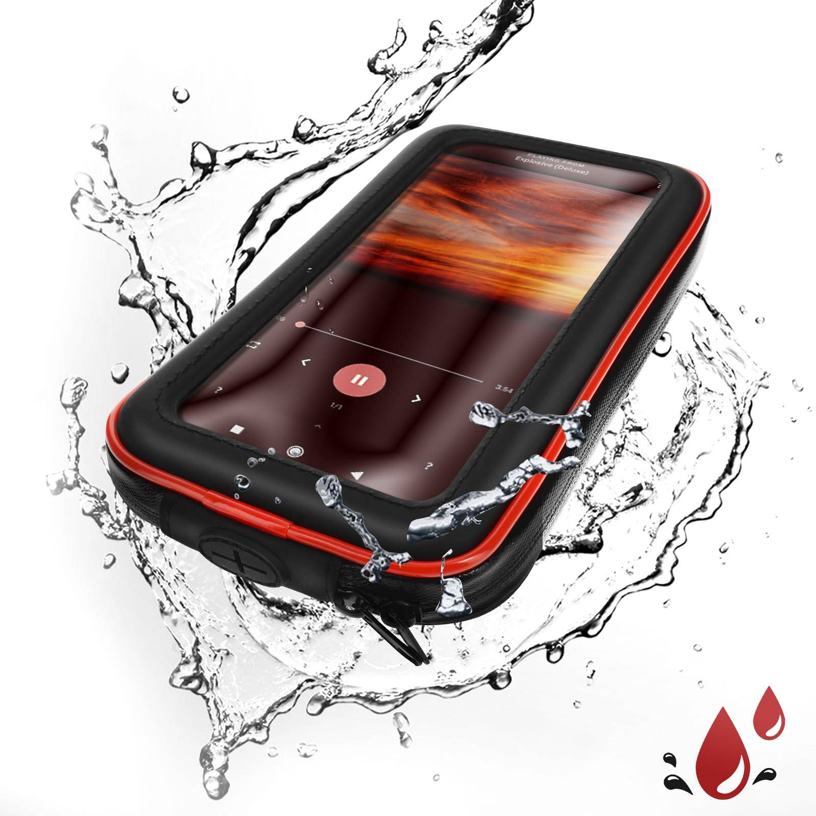 Support Moto /Scooter + Housse étanche Universelle Smartphone 6.3" max-3