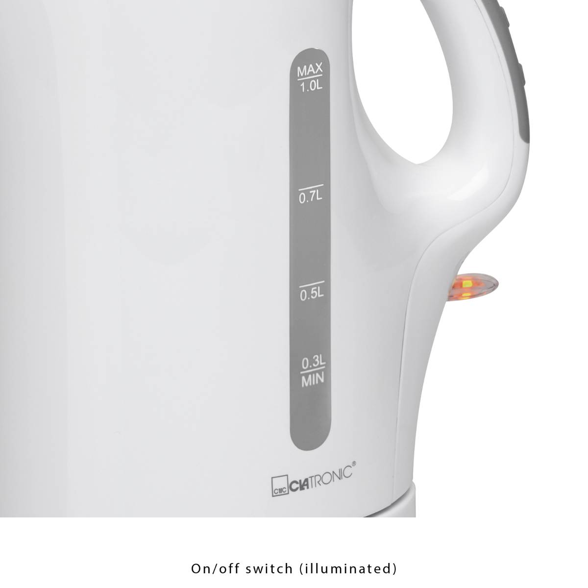 Image du symbole pour Bouilloire Clatronic WK 3462 blanc