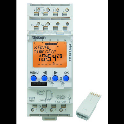 Theben TR 622 top2 24V Programmateur horaire pour rail 12 V-0