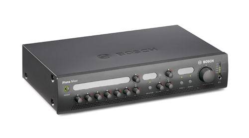 Bosch Plena Mixer 1 IN emergency 0dB/100V 2 IN mic-0