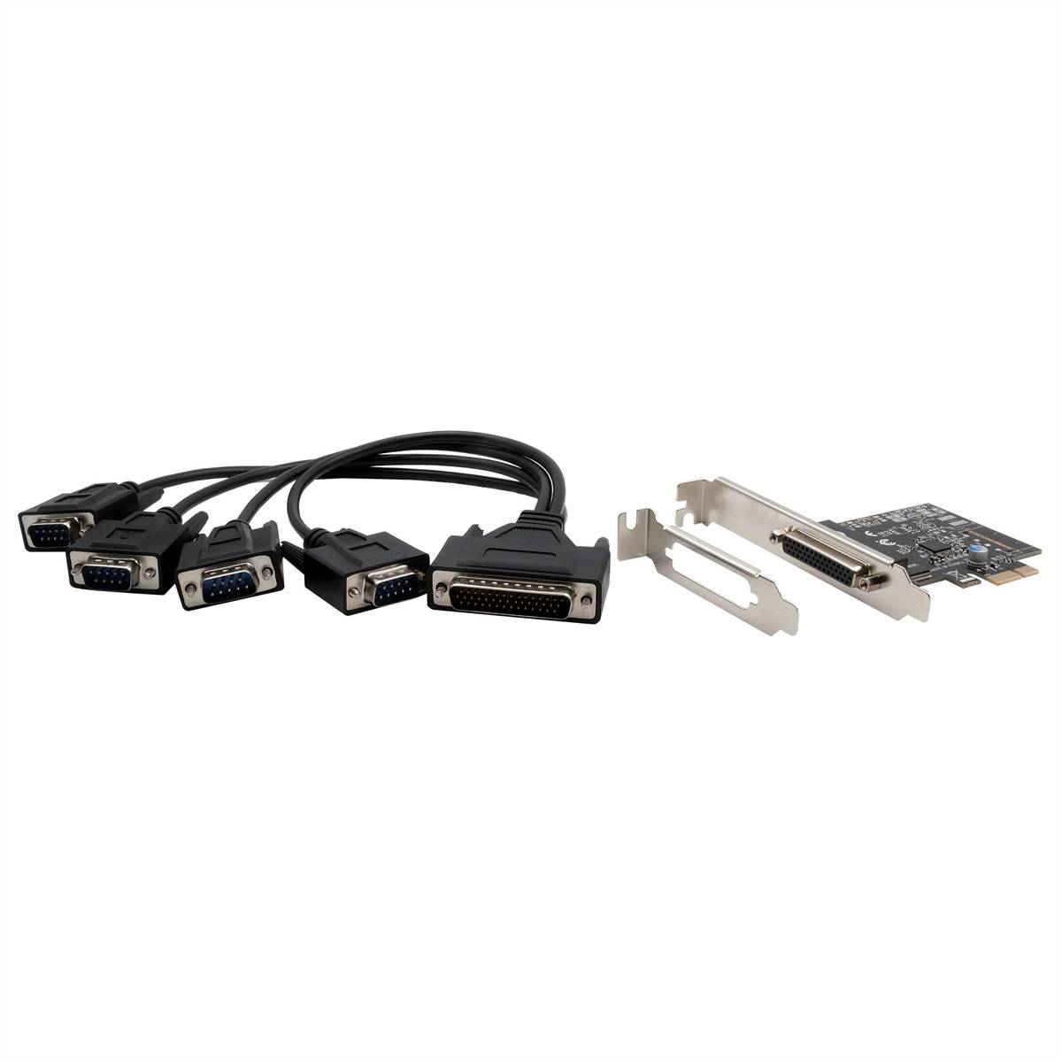 Exsys EXSYS - EX-46024 4S Seriell RS-232 PCIe Karte - PCI-Express Carte PCI-4