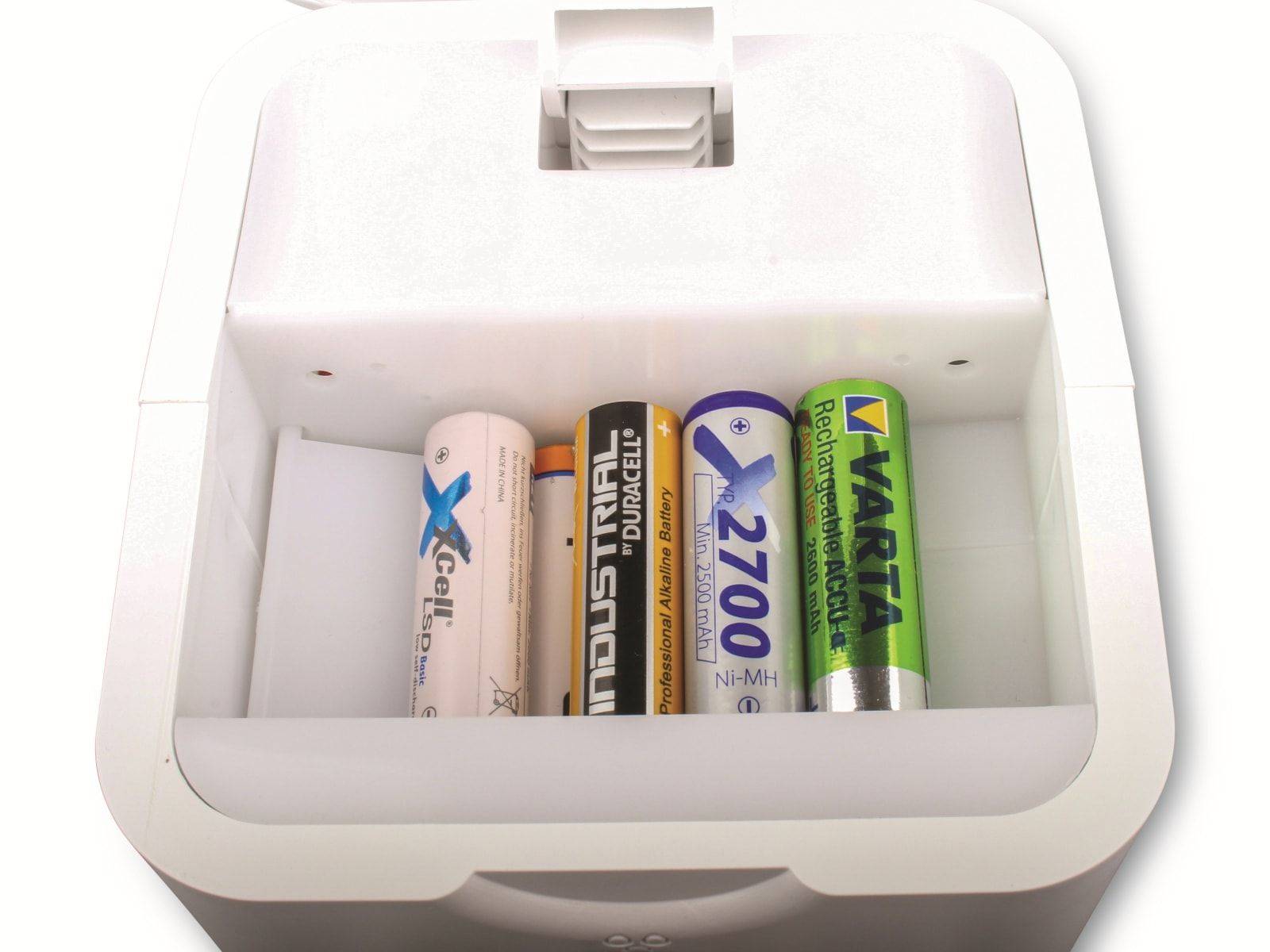 Image du symbole pour Chargeur Eneroid pour jusqu'à 12 piles AA Mignon LR6 avec fonction de tri automatique pour piles ou batteries...