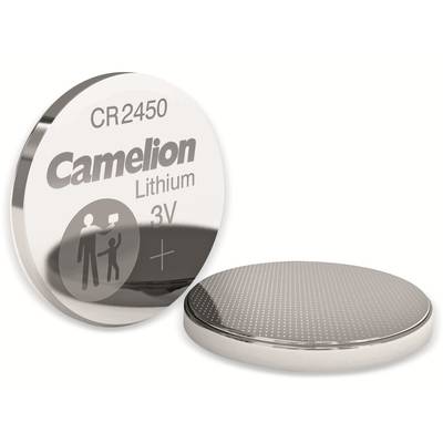 Pile bouton CR 2450 lithium Camelion 550 mAh 3 V 5 pc(s) - Conrad  Electronic France
