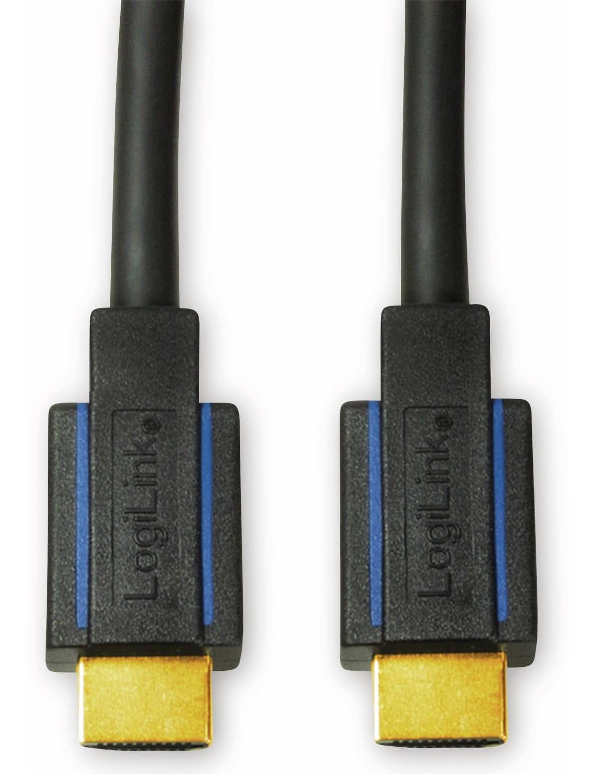 Image du symbole pour Câble de raccordement LogiLink HDMI Fiche mâle HDMI-A, Fiche mâle HDMI-A 5.00 m noir CHB006 4K UHD Câble HDMI