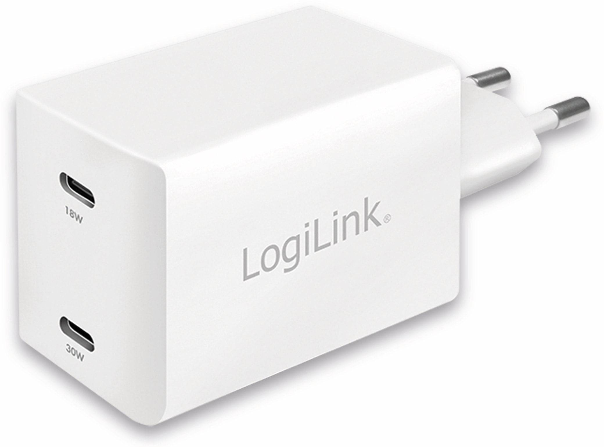 Image du symbole pour LogiLink PA0231 Chargeur USB blanc pour prise murale USB Power Delivery (USB-PD)