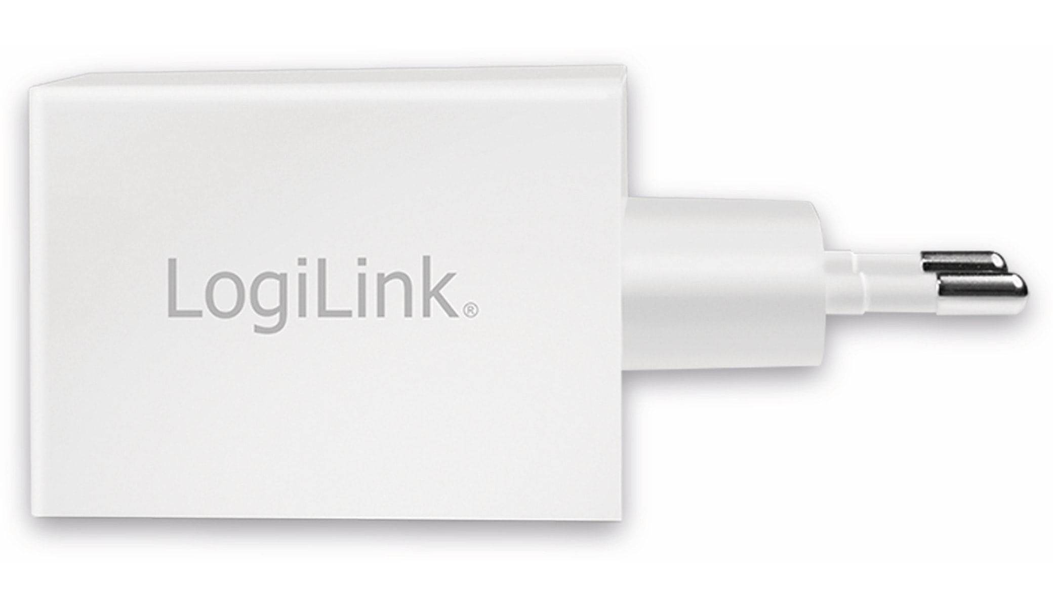 Image du symbole pour LogiLink PA0231 Chargeur USB blanc pour prise murale USB Power Delivery (USB-PD)