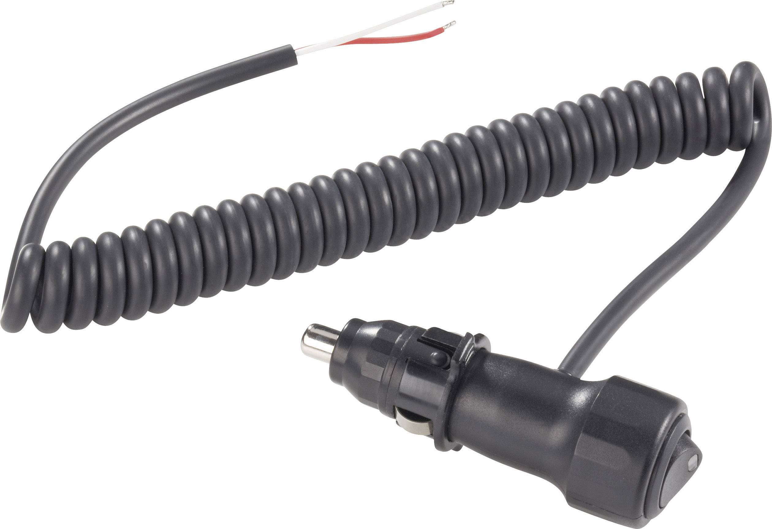 Prise Allume-Cigare Lampa – Câble 120 Cm, Fusible Interne 10A – Pour Voiture, Camion, Camping