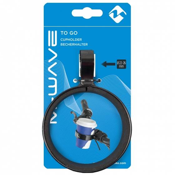 M-Wave TO GO Porte-gobelet noir-1
