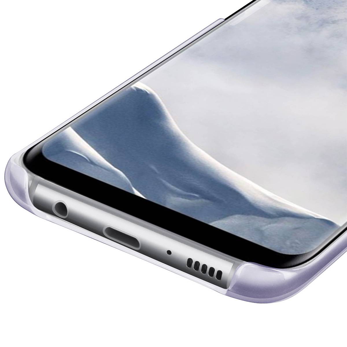 Coque pour Galaxy S8 Ultrafine en Plastique Rigide Antichocs-2