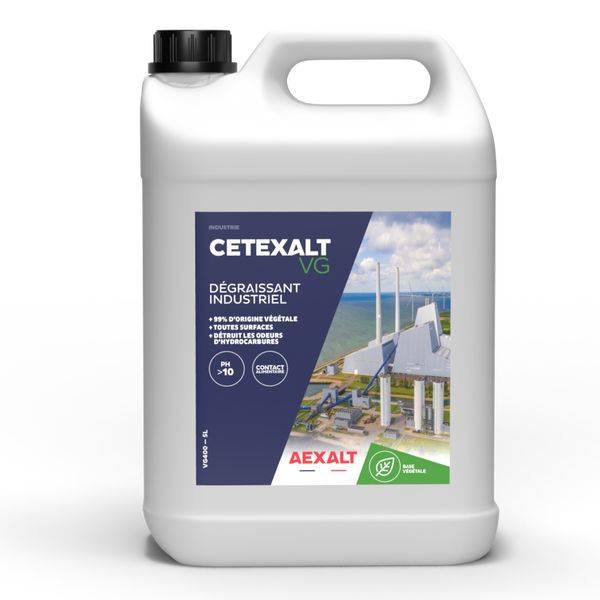 CETEXALT VG - Dégraissant industriel base végétale - 5L