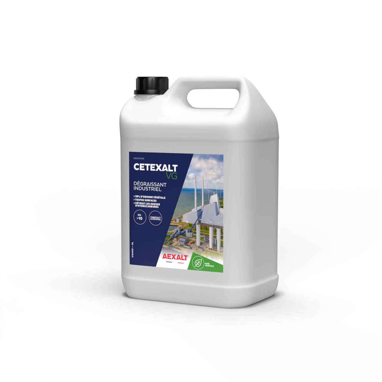 CETEXALT VG - Dégraissant industriel base végétale - 5L-1