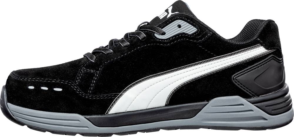 Baskets de sécurité basses Puma Safety AIRTWIST BLACK LOW S3 ESD HRO SRC Noir 40-1