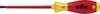VDE Tournevis pour vis à fente Wiha 320N 00820 Largeur de lame: 2.5 mm Longueur de la lame: 75 mm